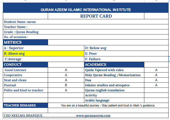 Saran